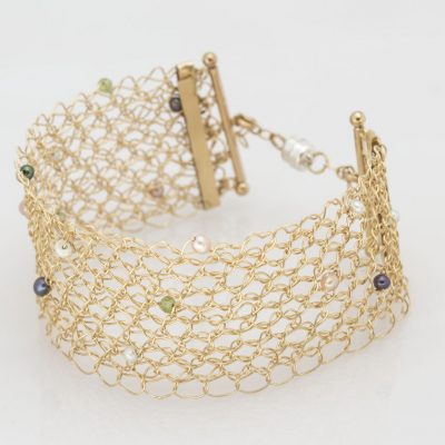 Crochet,GF Pearls Peridot
