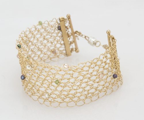 Crochet,GF Pearls Peridot